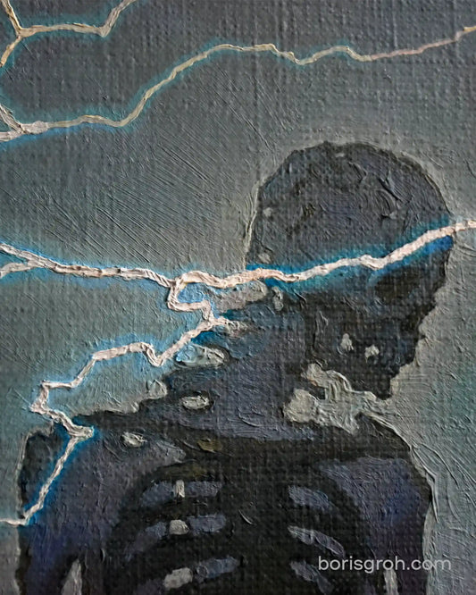 Original oil painting "Yevpatoria" 2025 - Boris Groh