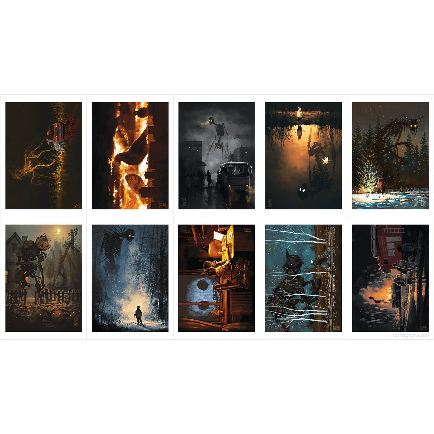 Art postcards - Boris Groh