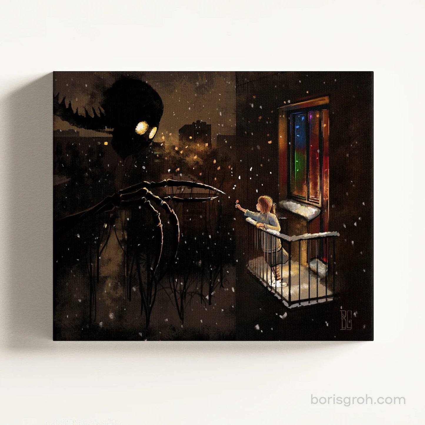 Canvas print “Christmas Wonders” 2017 - Boris Groh