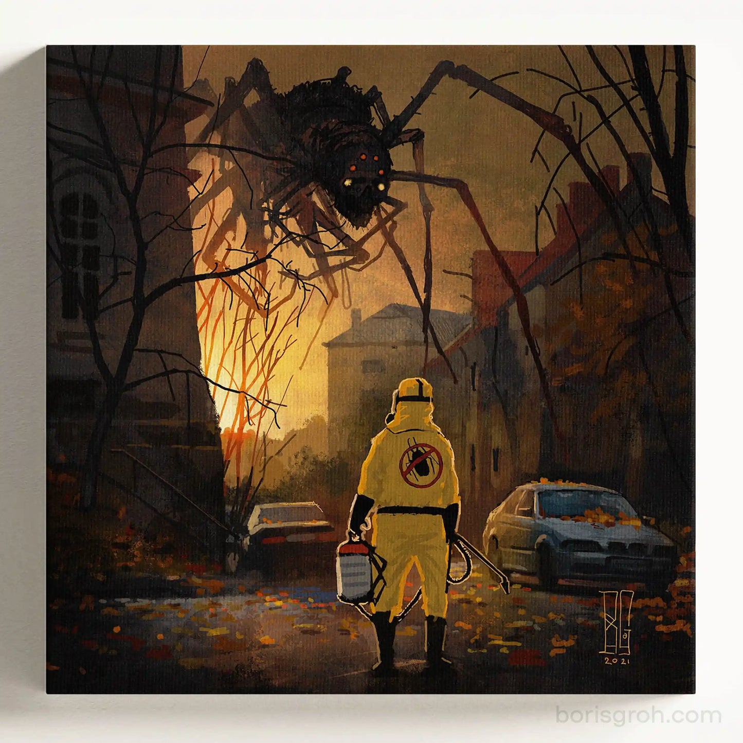 Canvas print “Disinsection” 2021 Boris Groh