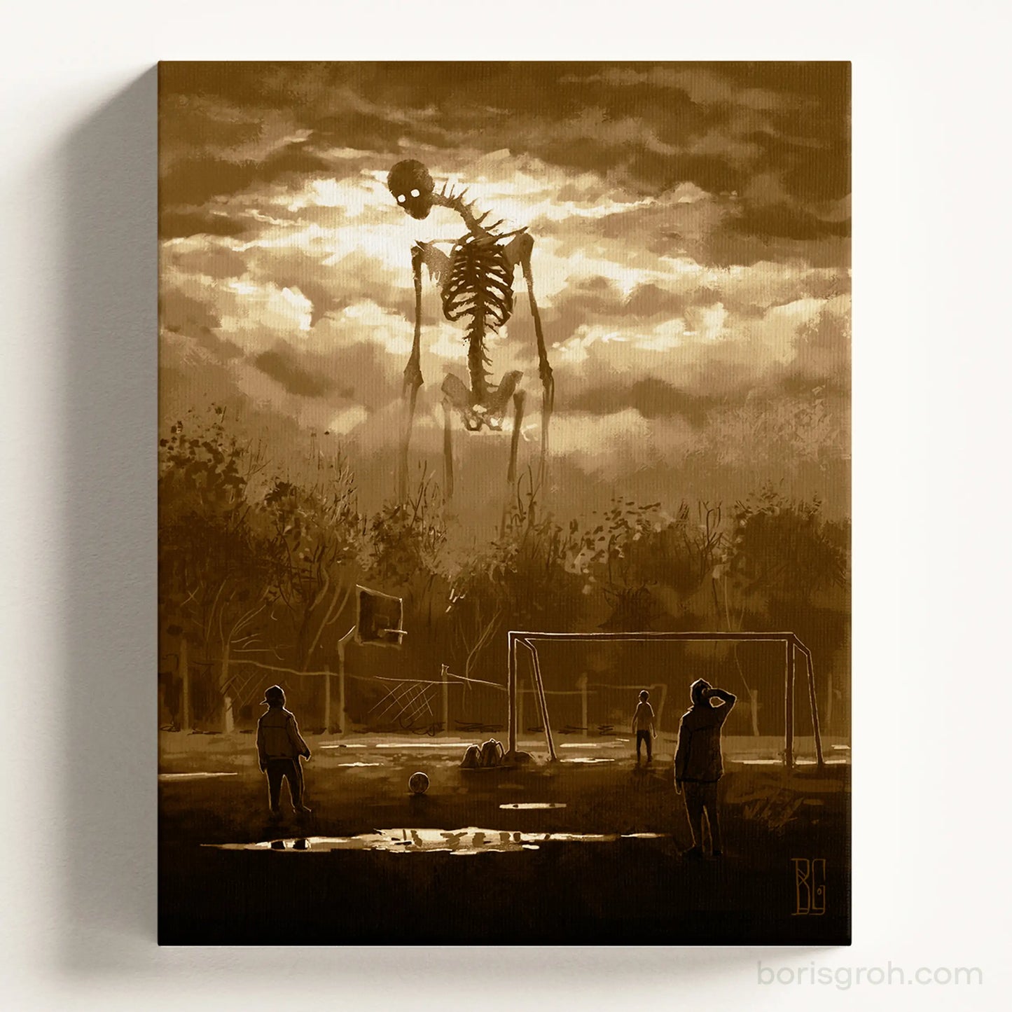 Canvas print “Football” 2018 Boris Groh