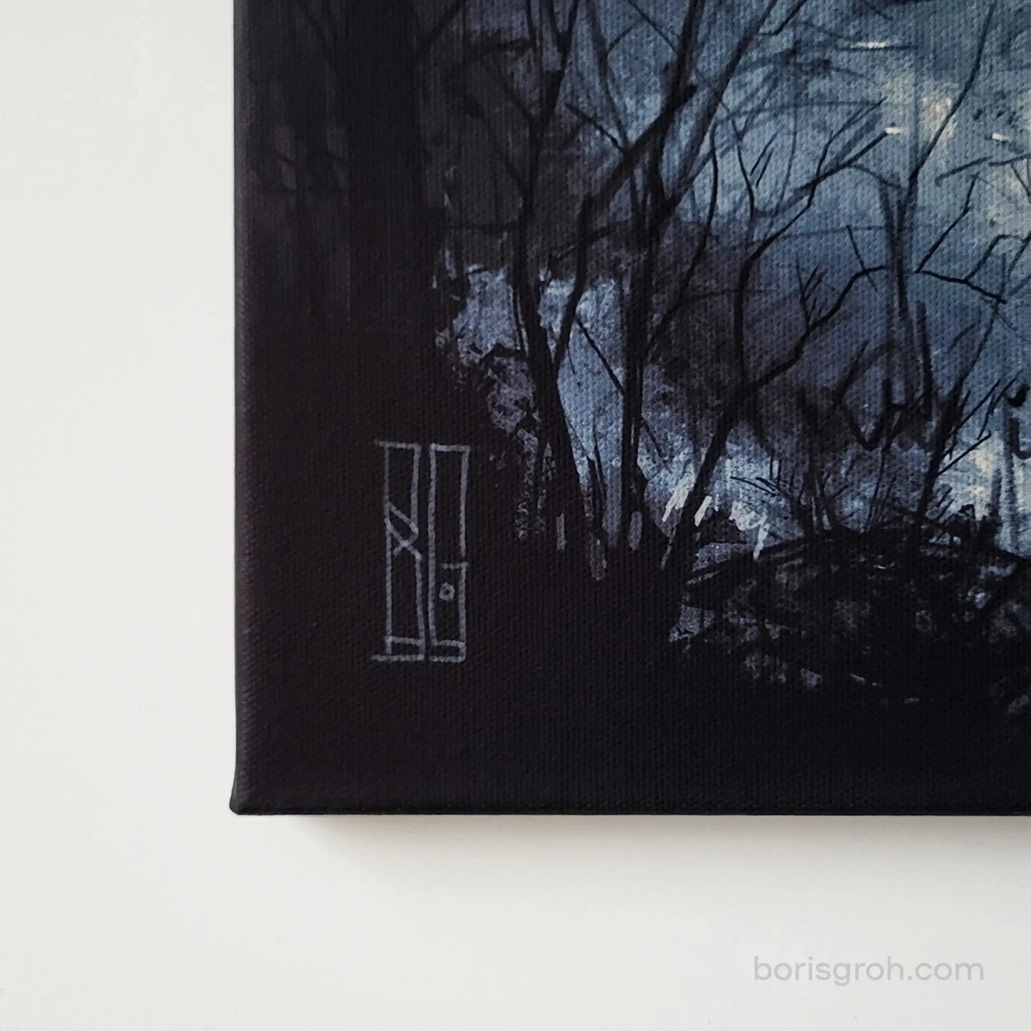 Canvas print “Skiing” 2018 - Boris Groh