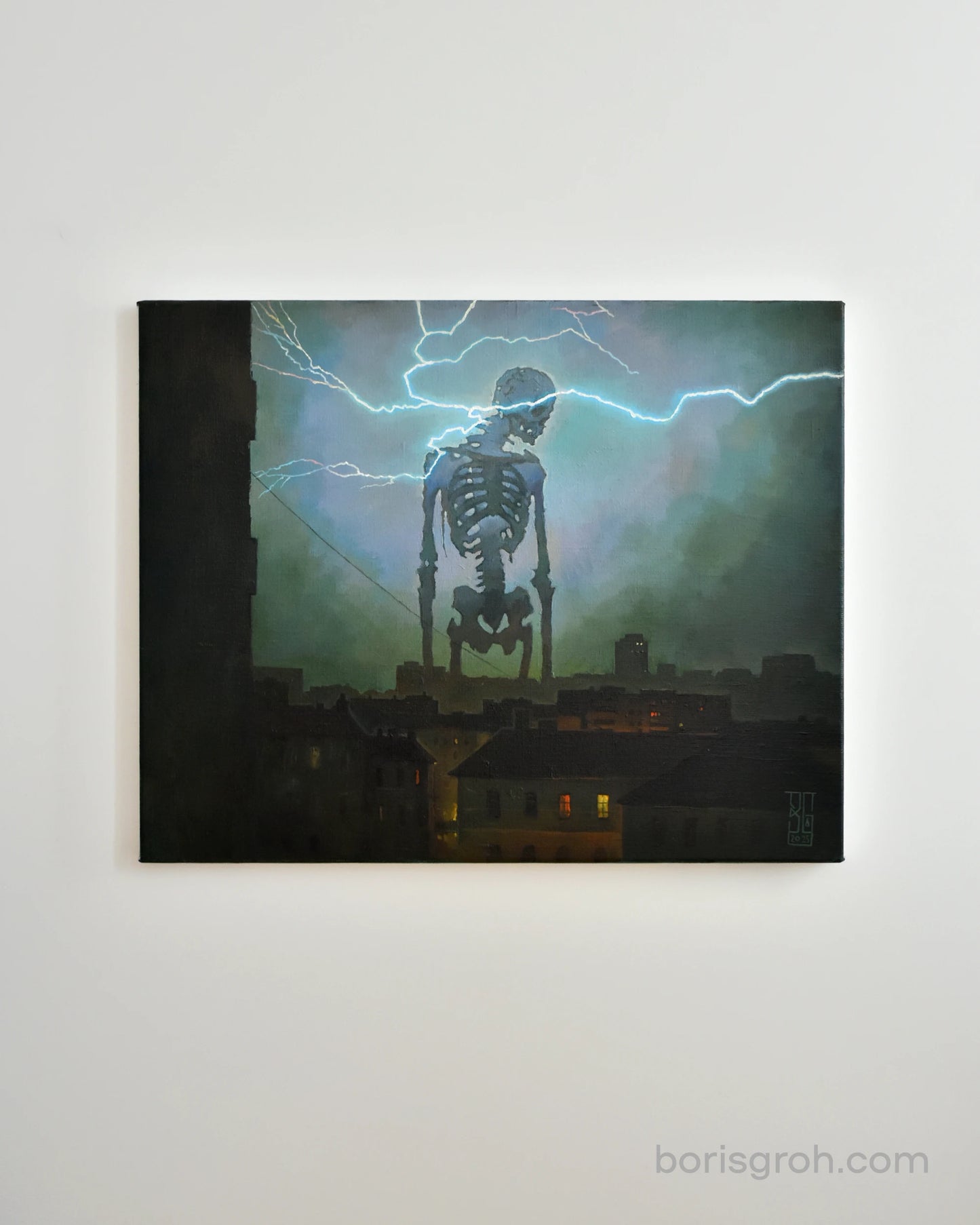 Original oil painting "Yevpatoria" 2025 - Boris Groh