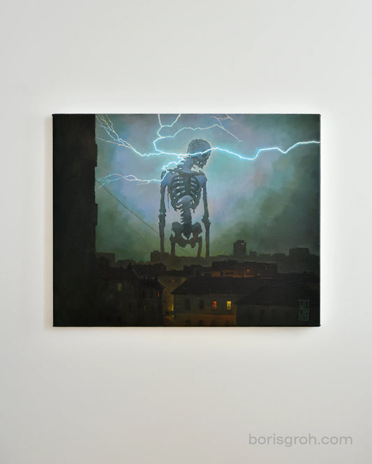 Original oil painting "Yevpatoria" 2025 - Boris Groh