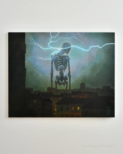 Original oil painting "Yevpatoria" 2025 Boris Groh