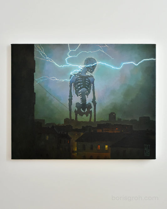 Original oil painting "Yevpatoria" 2025 Boris Groh