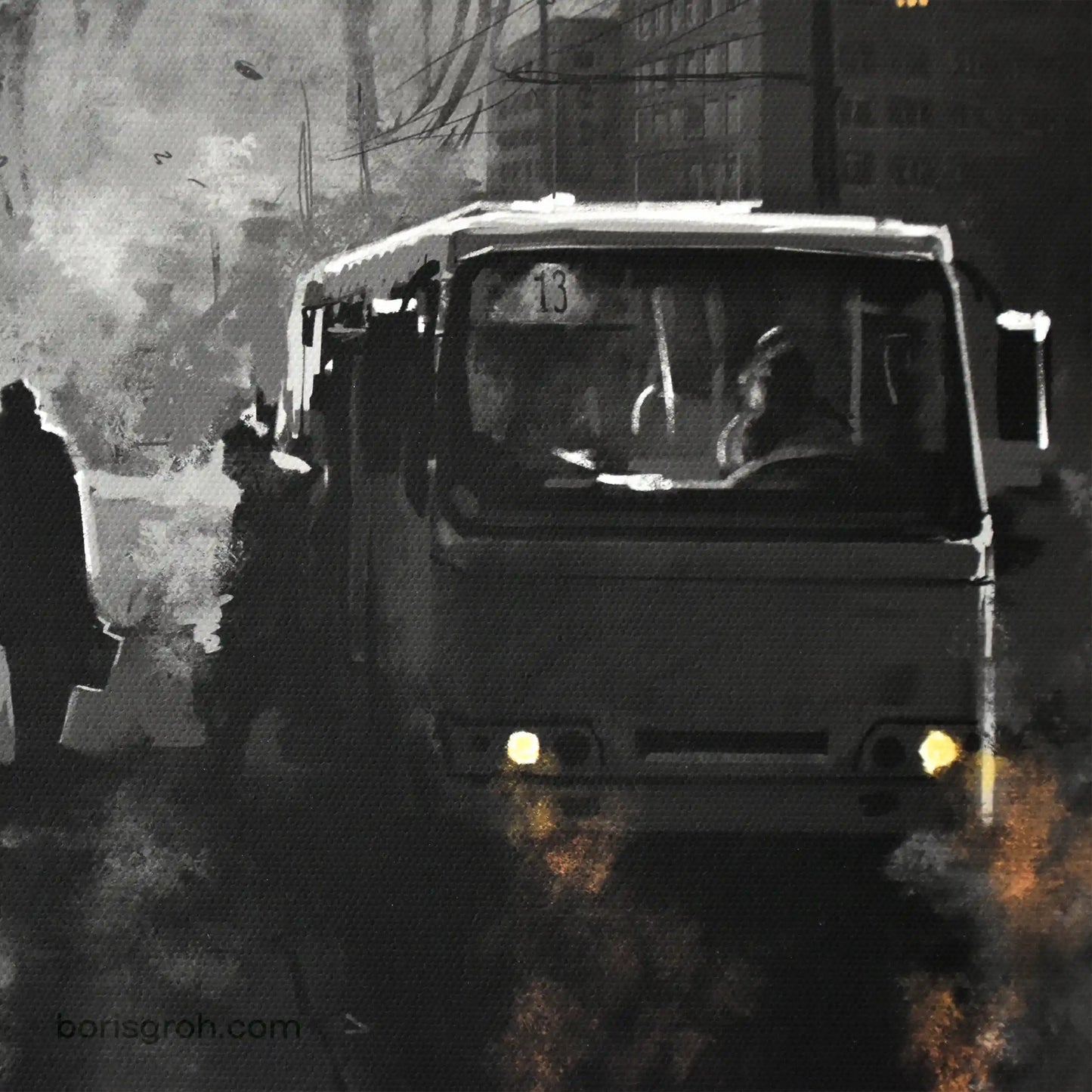 Canvas print “13” 2018 Boris Groh
