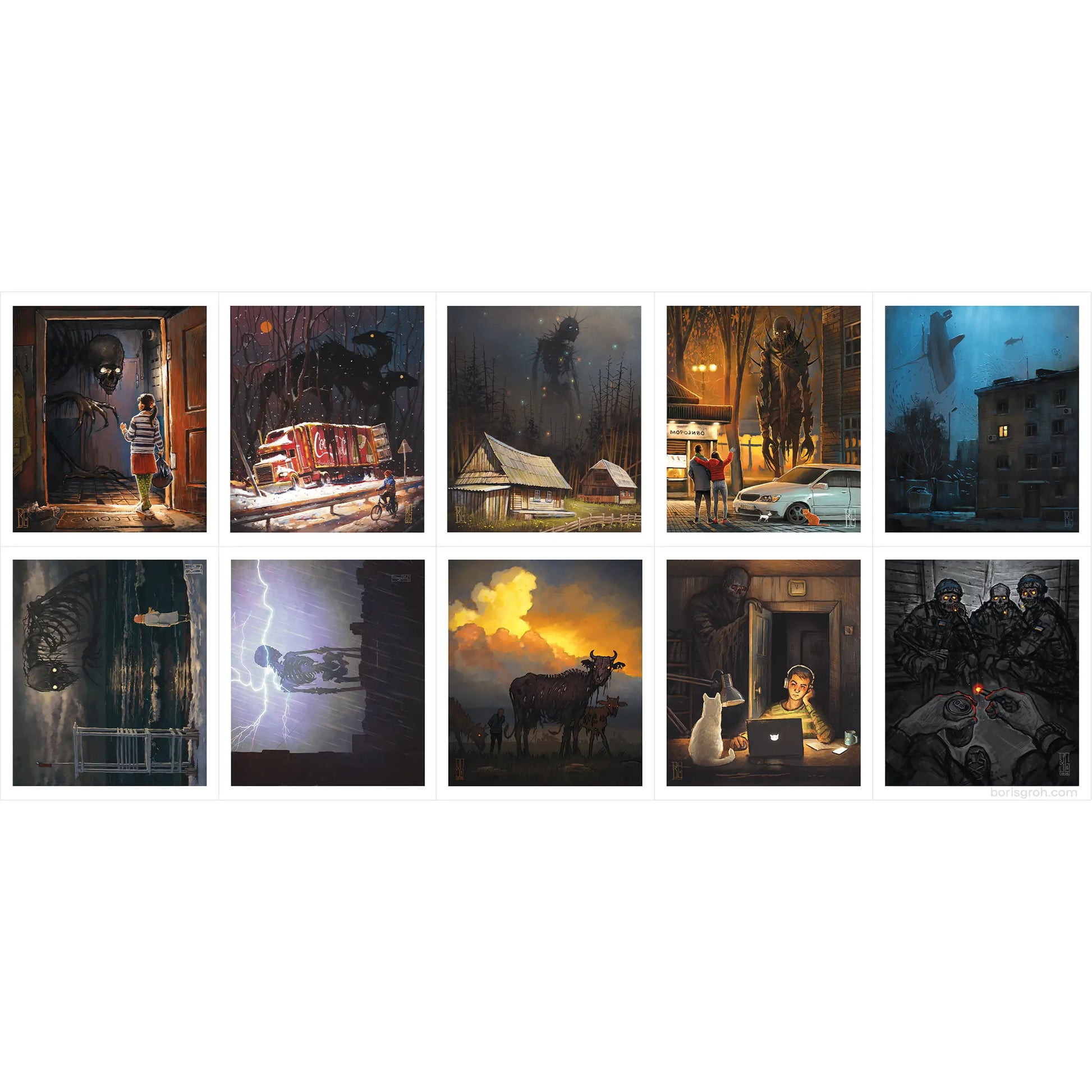 Art postcards - Boris Groh