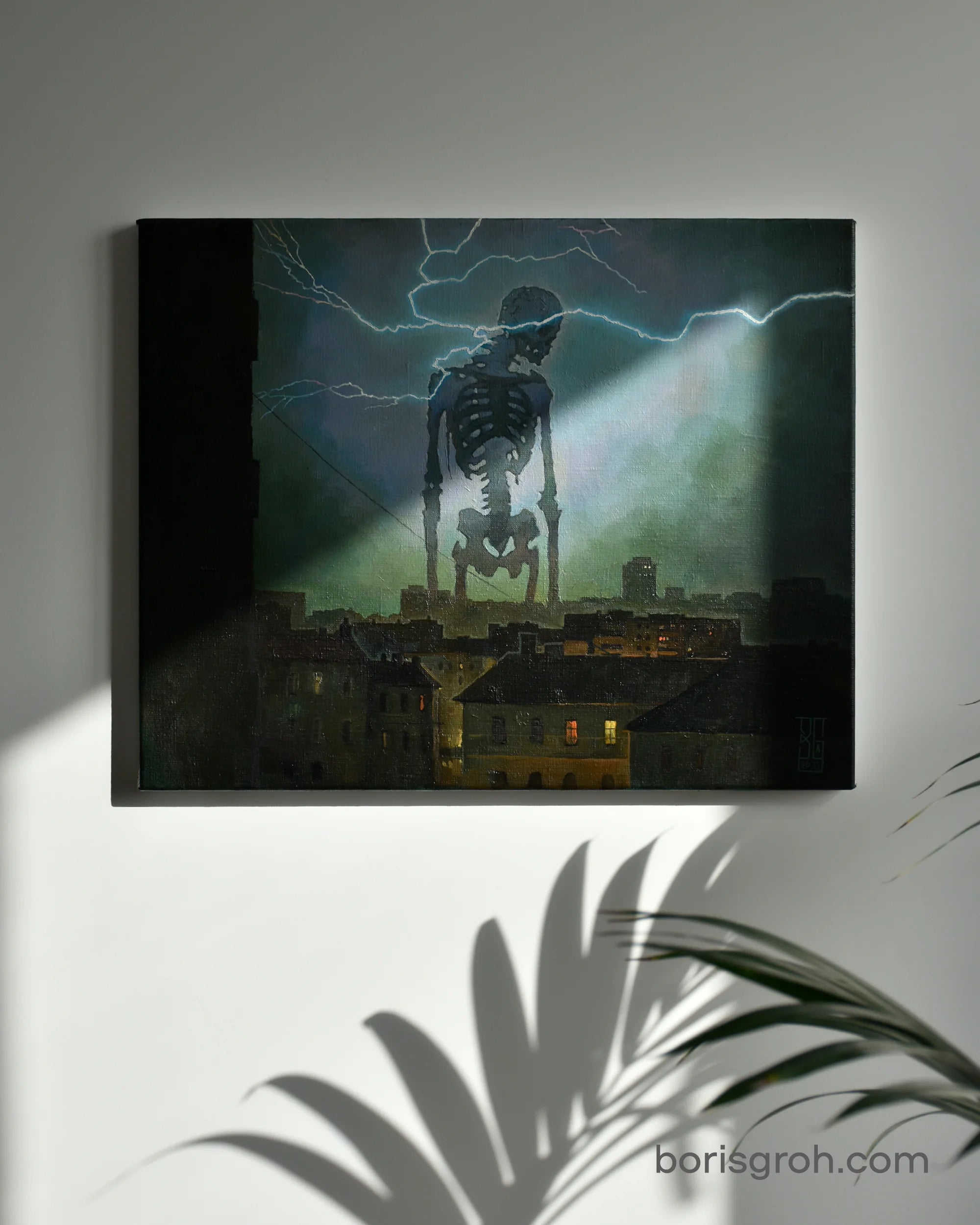 Original oil painting "Yevpatoria" 2025 - Boris Groh