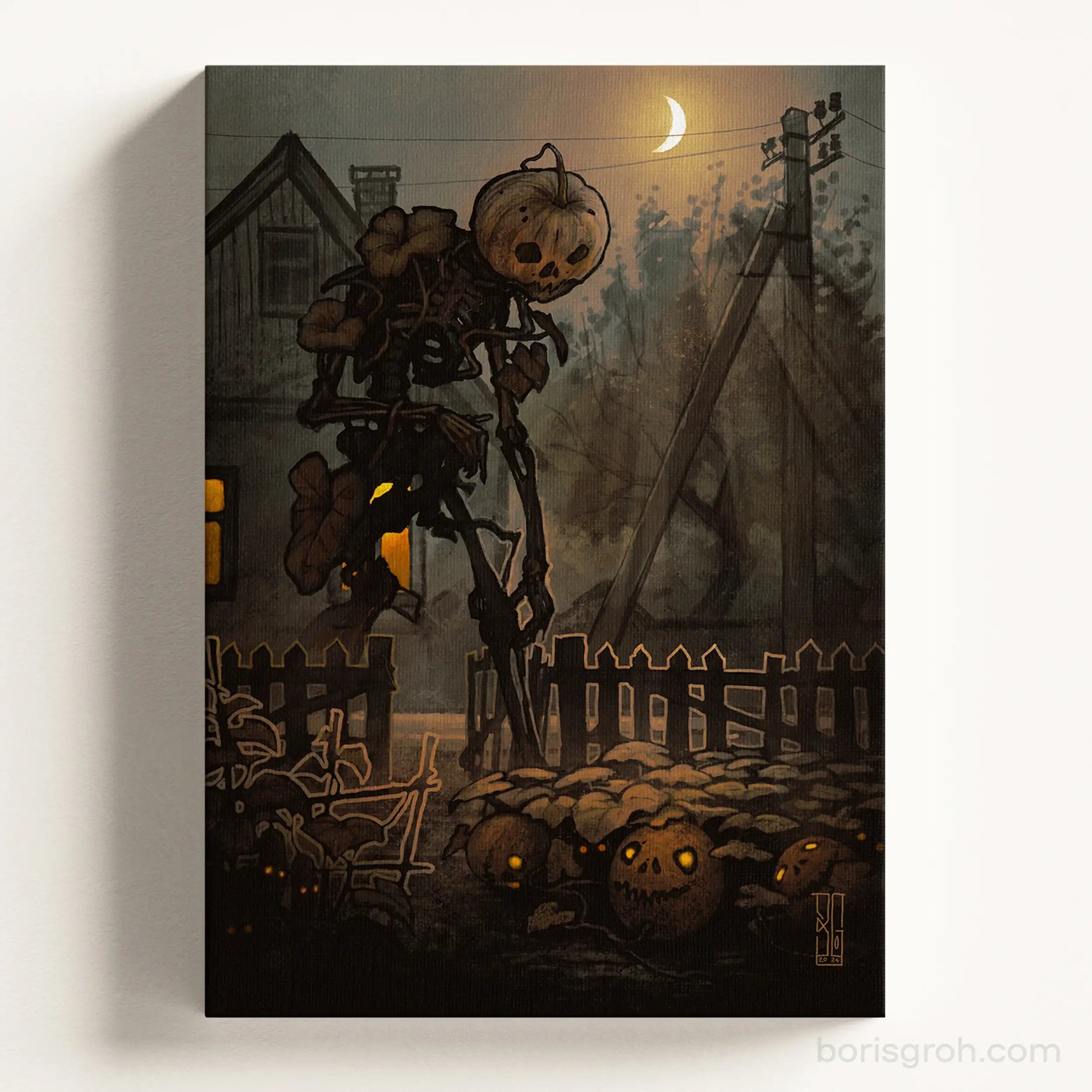 Canvas print “Autumn Garden” 2024 Boris Groh