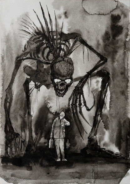 Original on paper "What time is it?" 2018 Boris Groh
