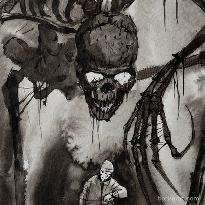 Original on paper "What time is it?" 2018 Boris Groh