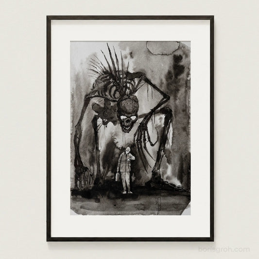 Original on paper "What time is it?" 2018 Boris Groh
