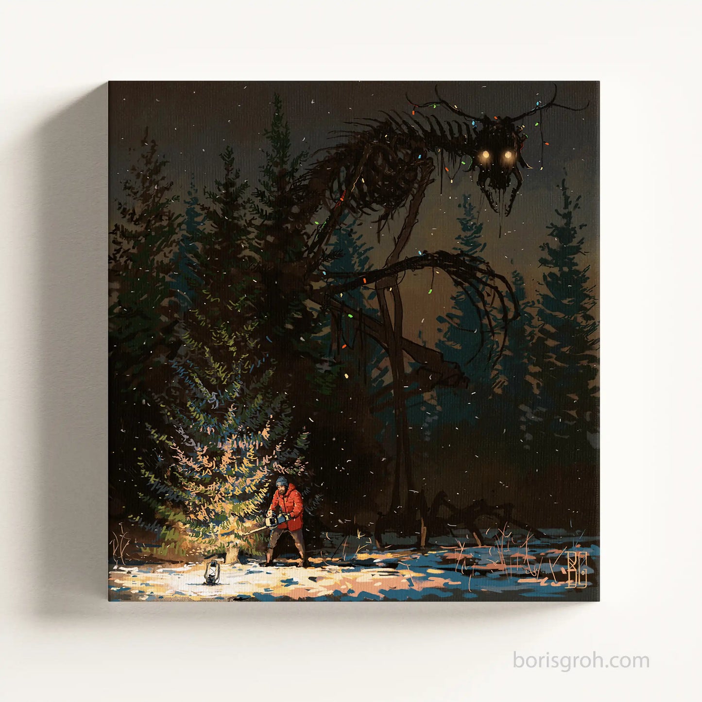 Canvas print “Christmas Tree” 2018 - Boris Groh