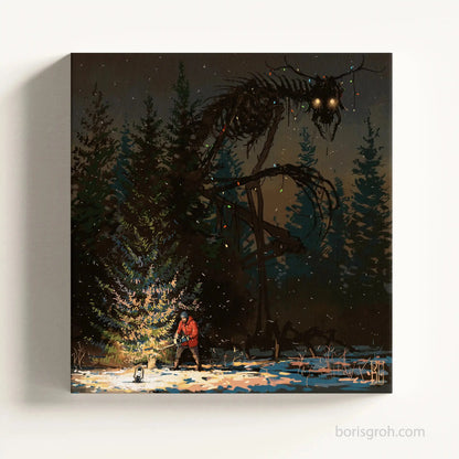 Canvas print “Christmas Tree” 2018 - Boris Groh
