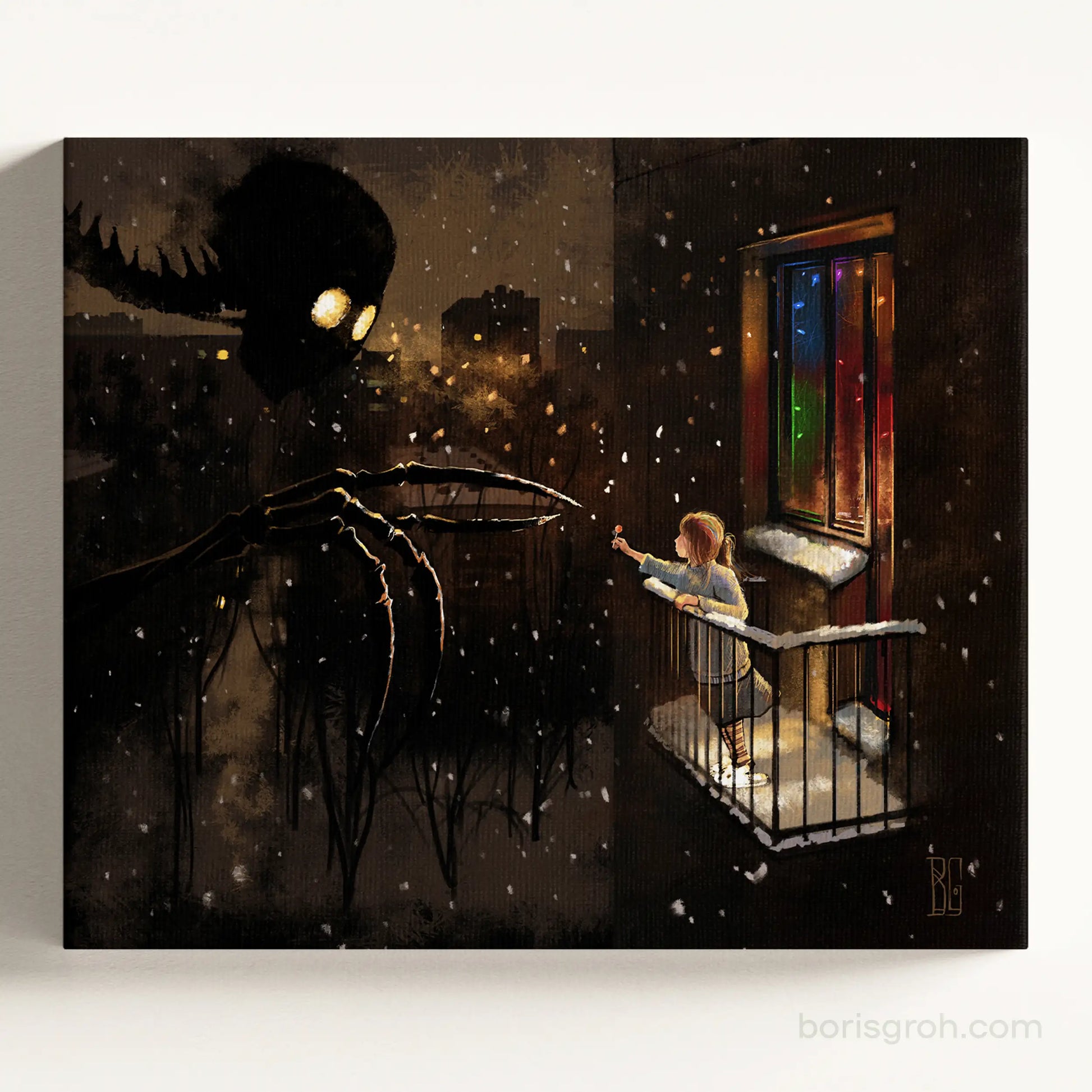 Canvas print “Christmas Wonders” 2017 Boris Groh