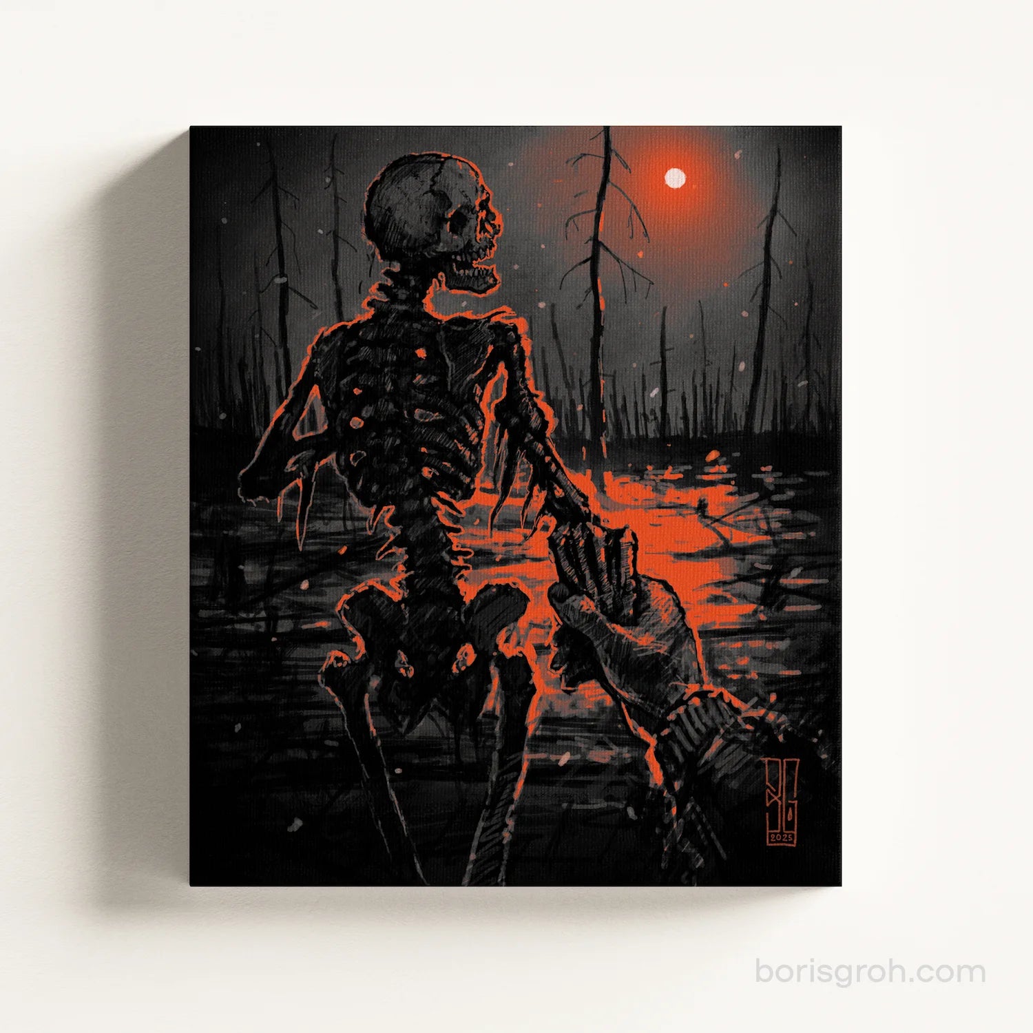 Canvas print “Dance” 2025 - Boris Groh