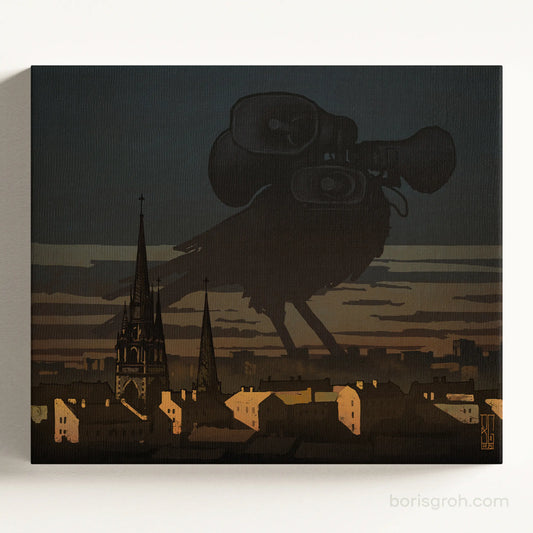 Canvas print “Early bird” 2025 Boris Groh