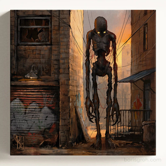 Canvas print “Get Me the Hell Out of Here” 2021 Boris Groh