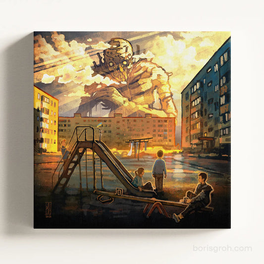 Canvas print “God Machine” 2023 - Boris Groh