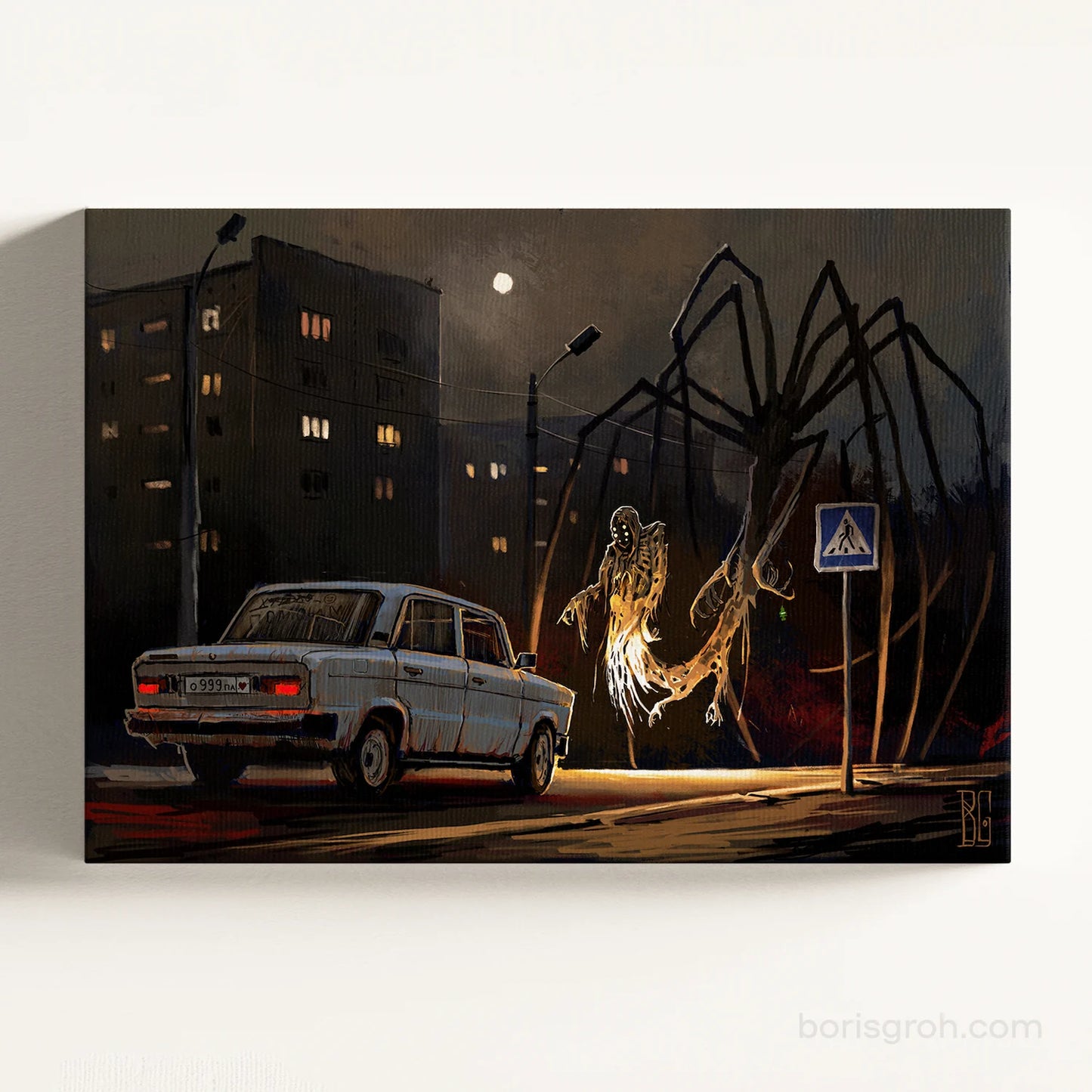 Canvas print “Hello” 2018 - Boris Groh