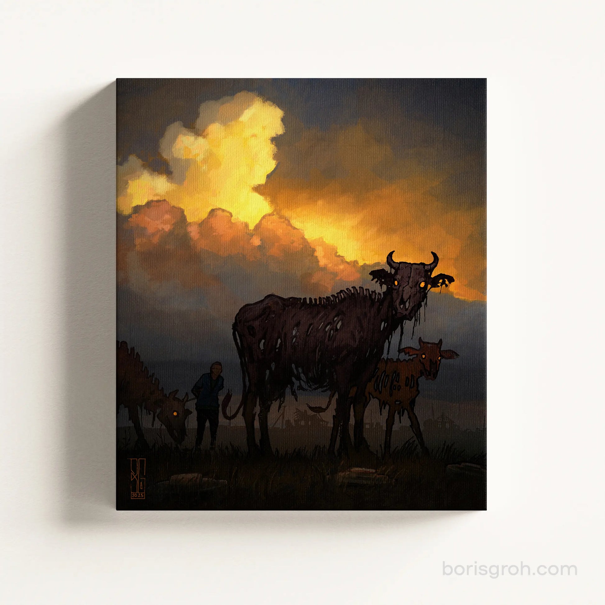 Canvas print “Life In Everything” 2025 - Boris Groh