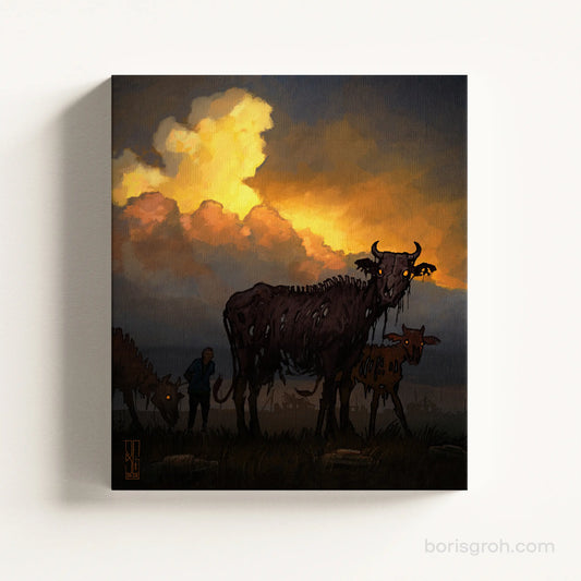 Canvas print “Life In Everything” 2025 - Boris Groh