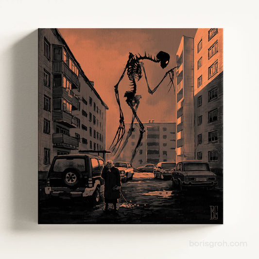 Canvas print “Maybe Death” 2018