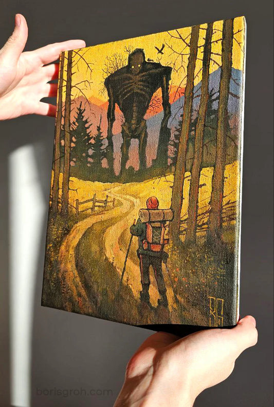 Original oil painting "Mountain Walking" 2024 - Boris Groh