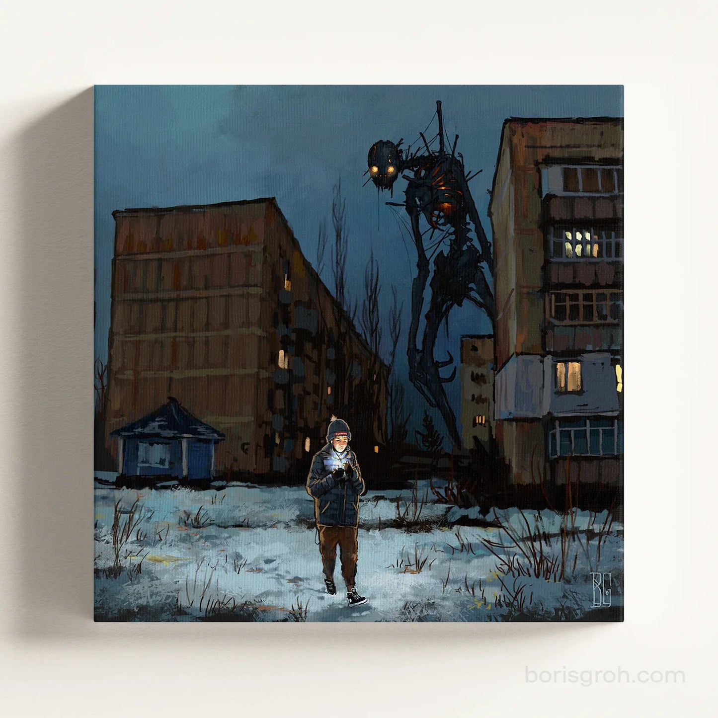 Canvas print “Night Walkind 2.0” 2019 - Boris Groh