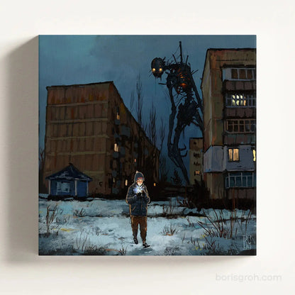 Canvas print “Night Walkind 2.0” 2019 - Boris Groh
