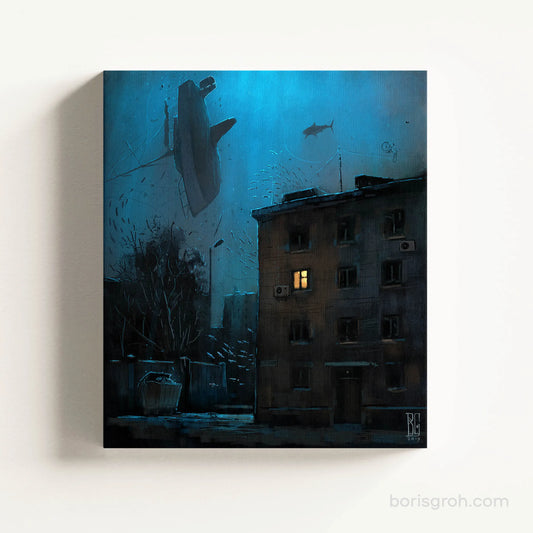 Canvas print “Ocean Floor” 2019 - Boris Groh