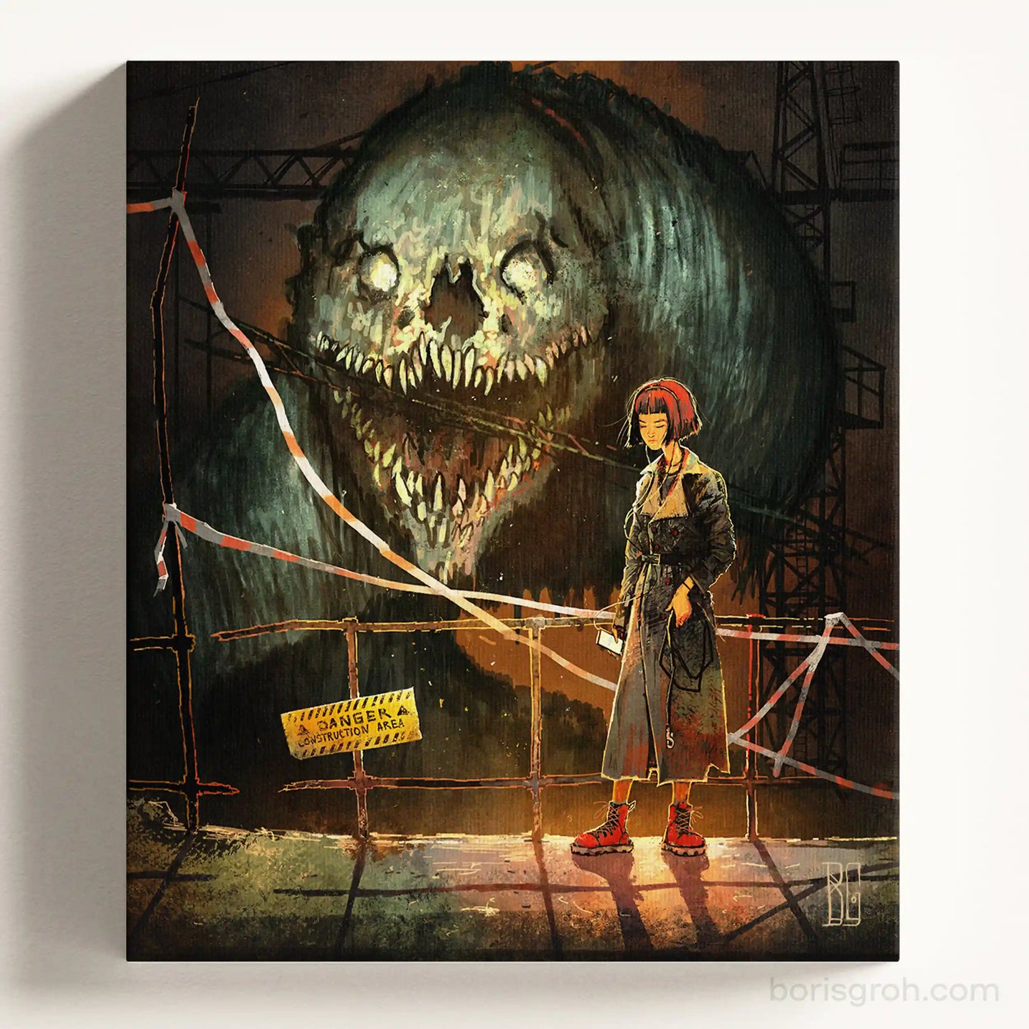 Canvas print “Pet” 2021 Boris Groh