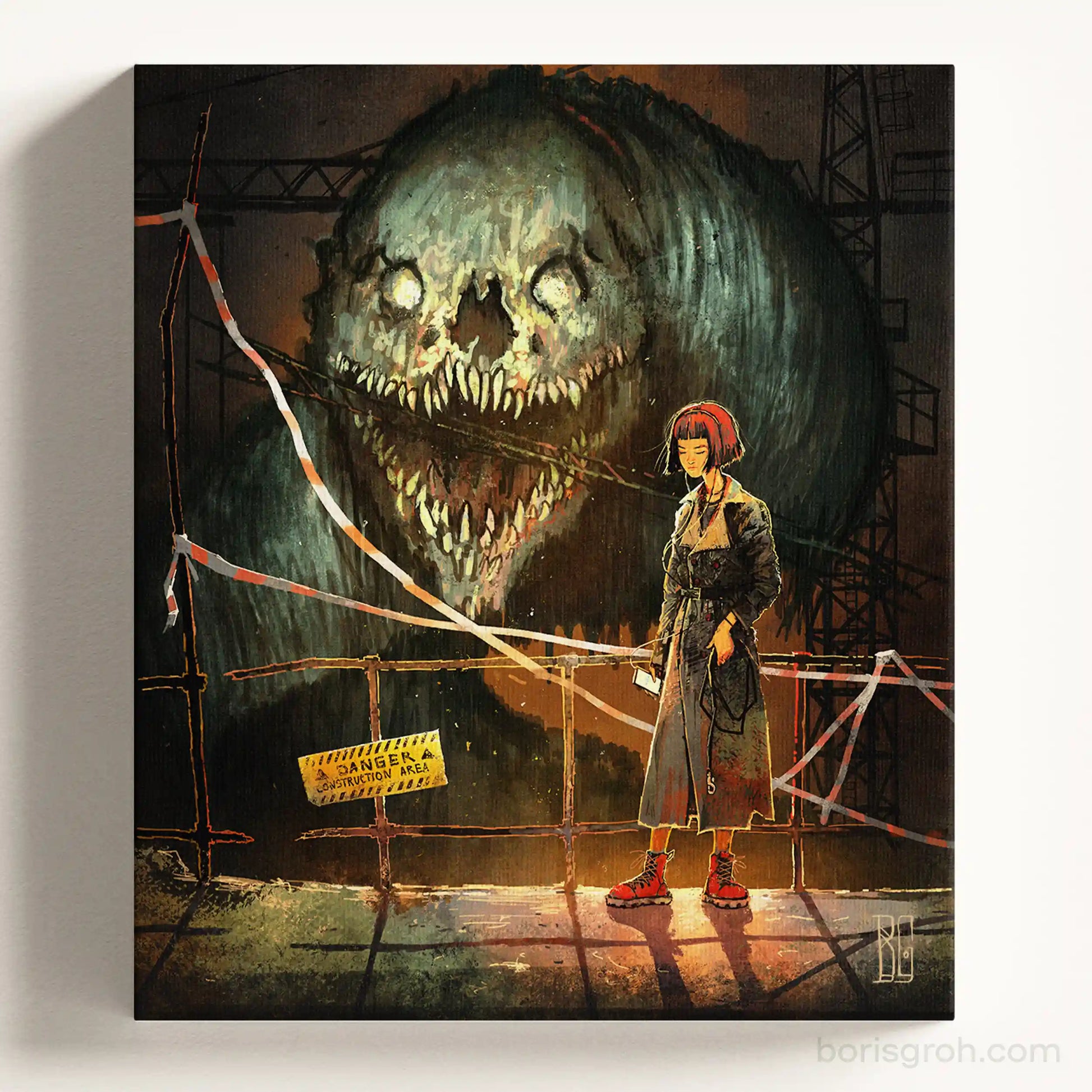Canvas print “Pet” 2021 Boris Groh