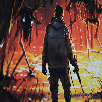 Canvas print “Prey” 2019 - Boris Groh