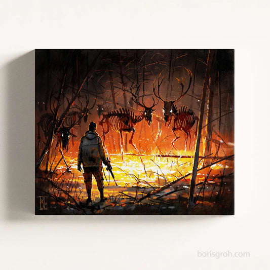 Canvas print “Prey” 2019 - Boris Groh