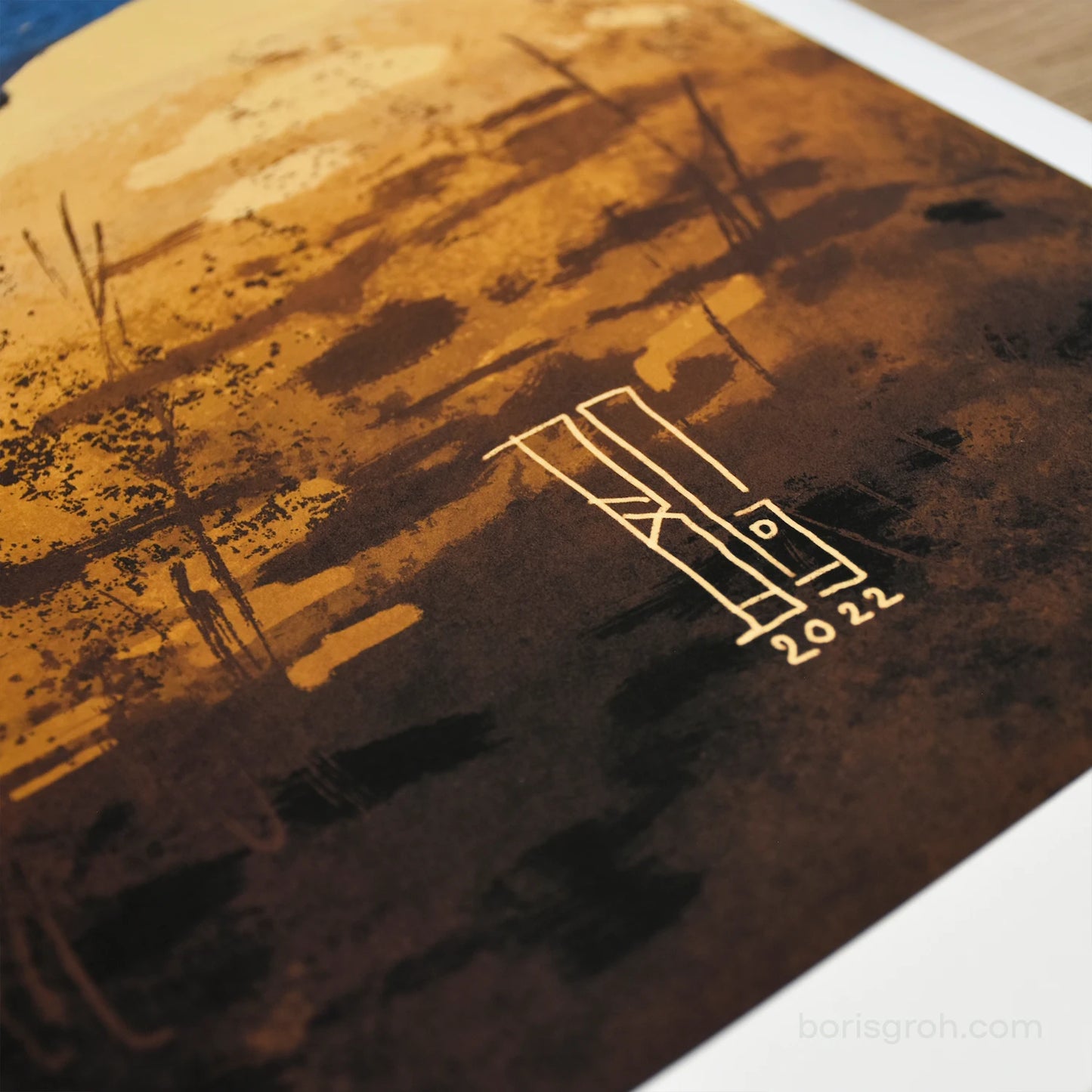 Limited Edition Print “Russian Warship” Boris Groh