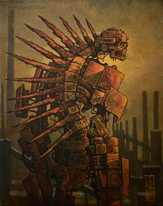 Original oil painting "Rust" 2024 - Boris Groh