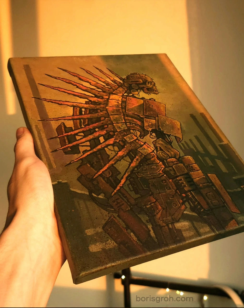 Original oil painting "Rust" 2024 - Boris Groh