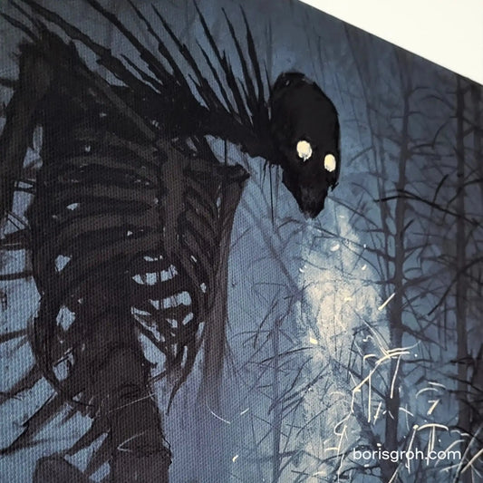 Canvas print “Skiing” 2018 - Boris Groh