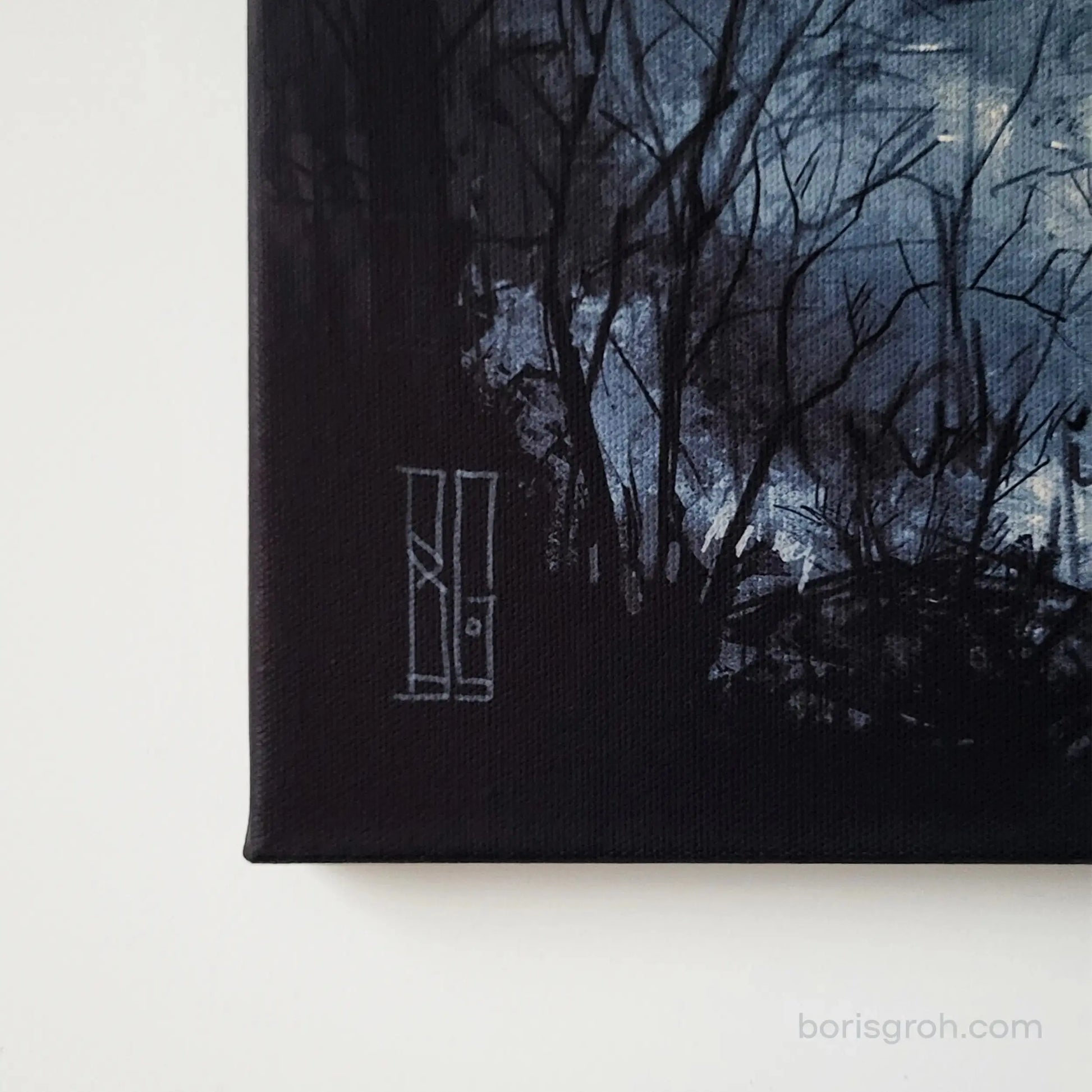 Canvas print “Skiing” 2018 - Boris Groh