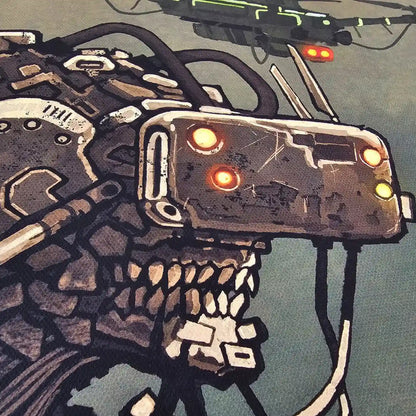 Canvas print “Skydeath” 2023 - Boris Groh