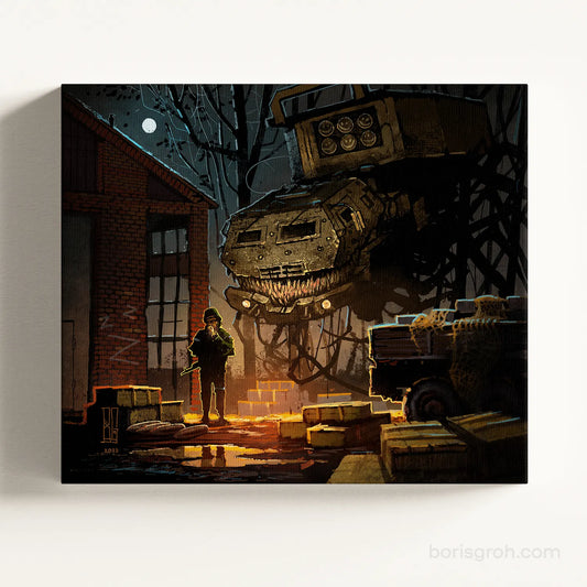 Canvas print “Smoking Is Bad” 2022 - Boris Groh