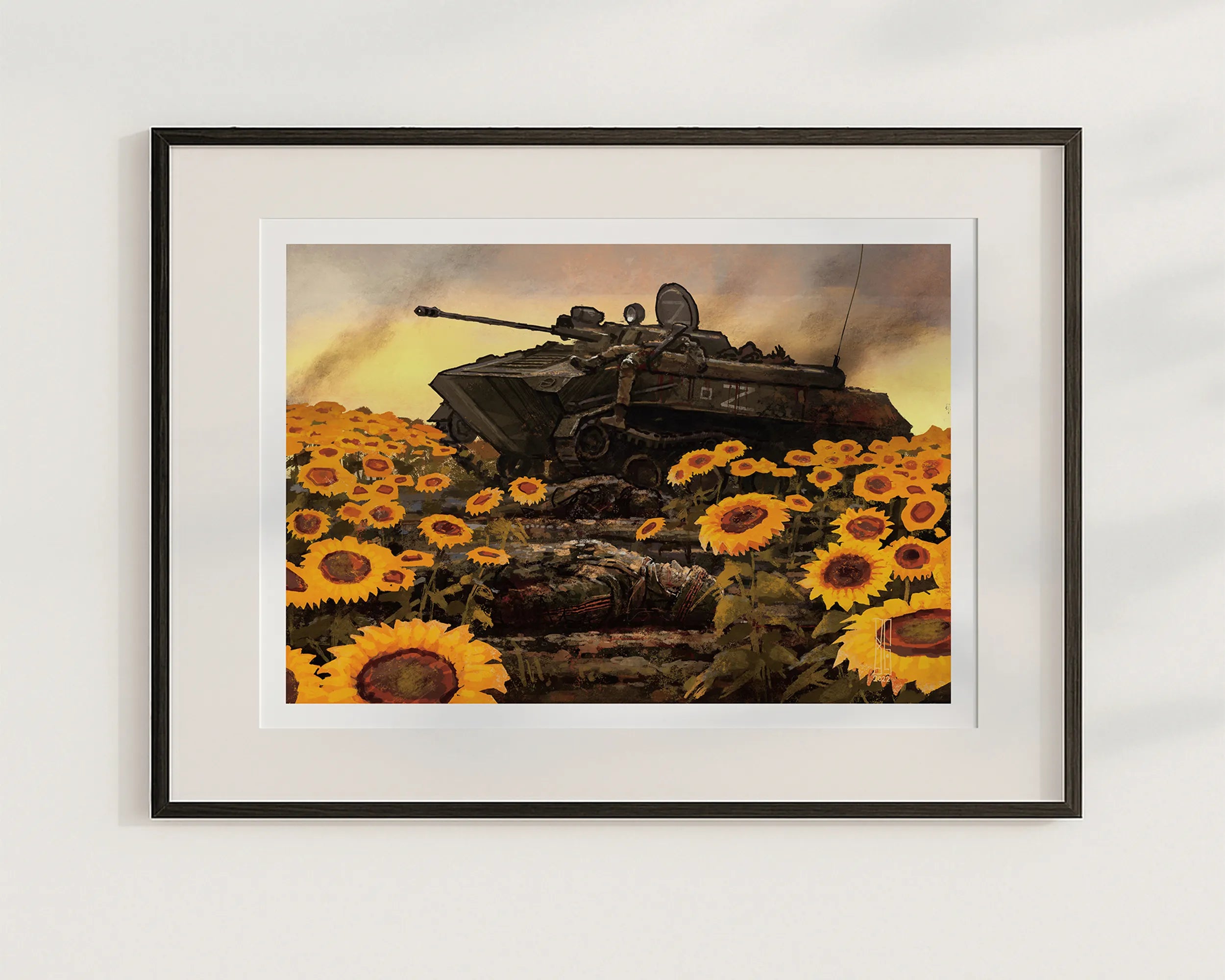 Limited Edition Print “Sunflowers” - Boris Groh
