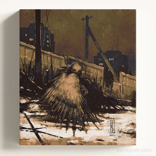 Canvas print “The Demon Downcast” 2021 Boris Groh