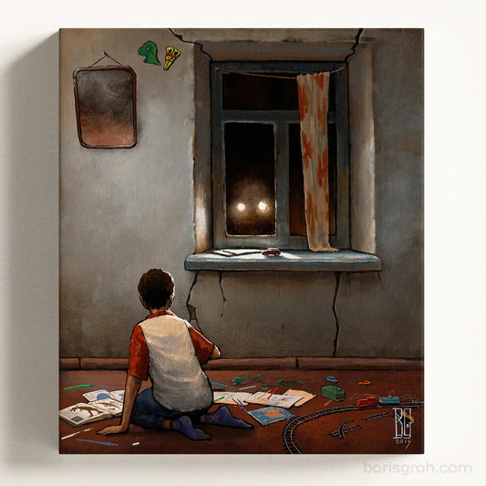 Canvas print “Thieves” 2019 Boris Groh