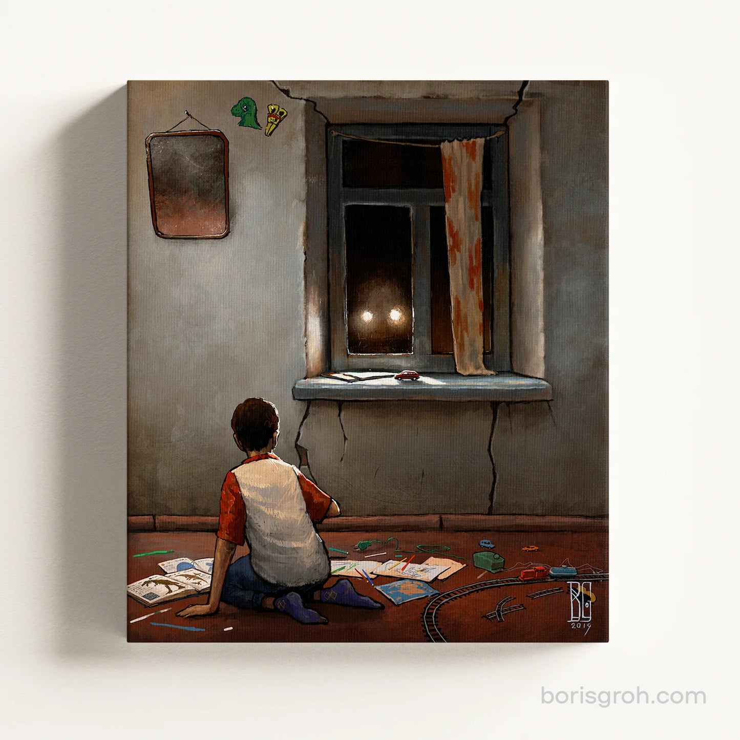 Canvas print “Thieves” 2019 - Boris Groh