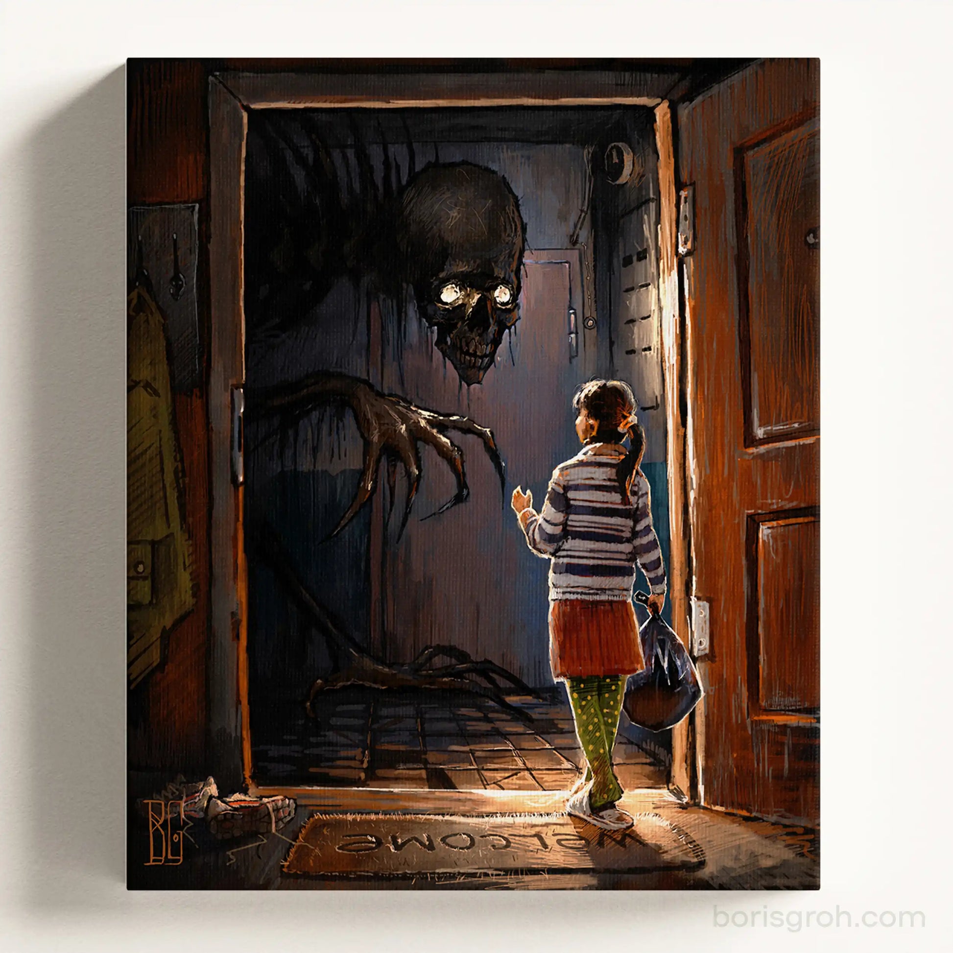 Canvas print “Welcome” 2019 Boris Groh