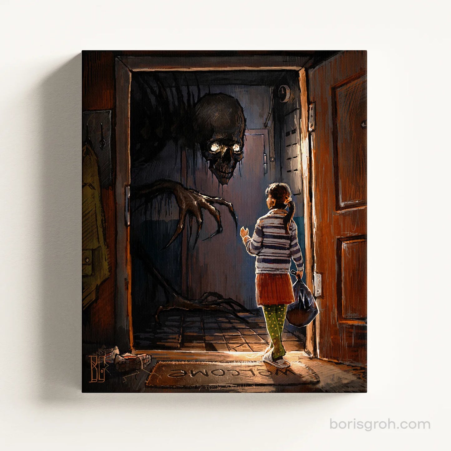 Canvas print “Welcome” 2019 - Boris Groh